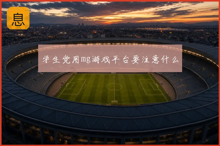 学生党用mg游戏平台要注意什么